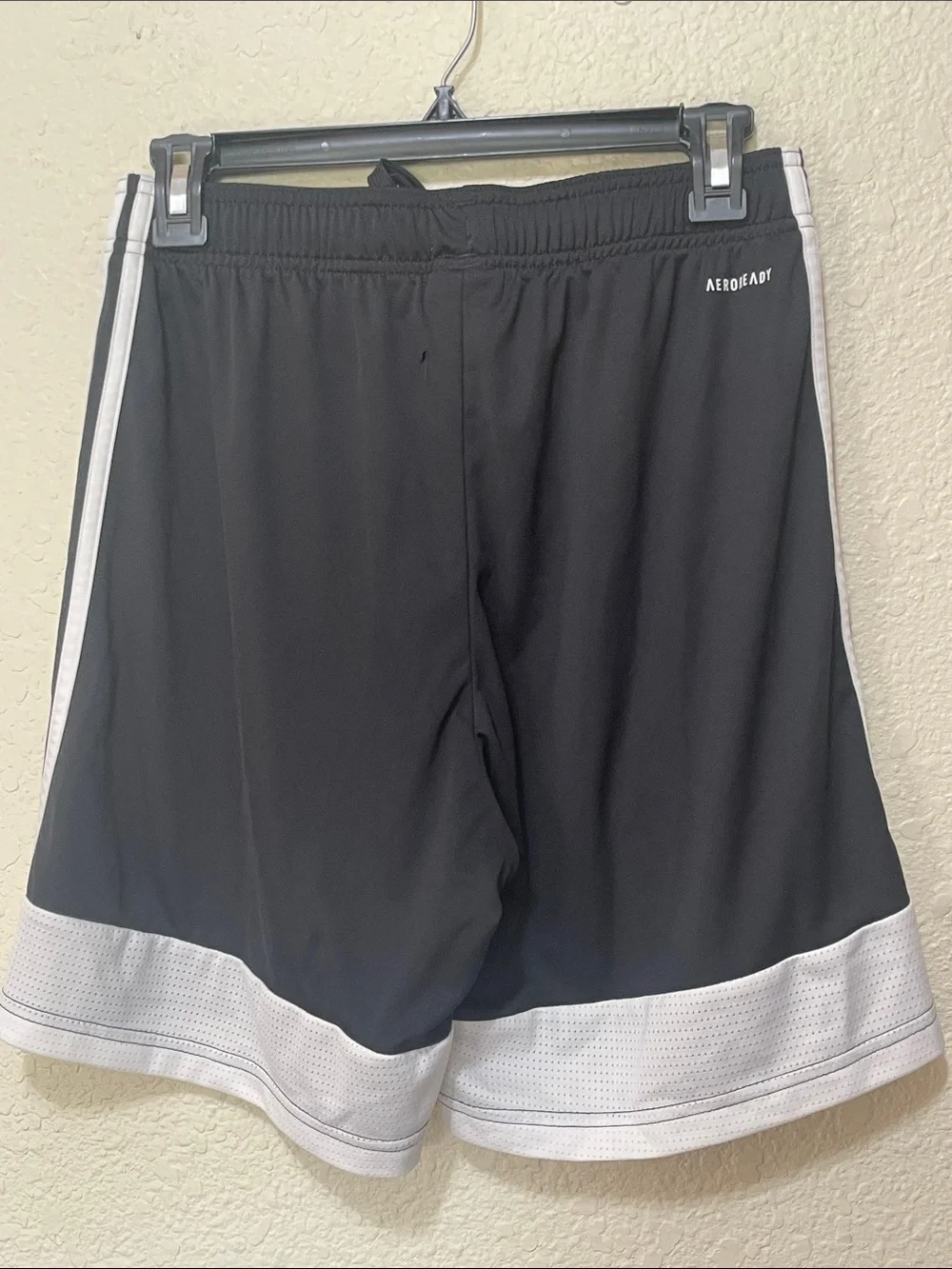 Adidas Men's Black And White Shorts. Good Condition. Size M.